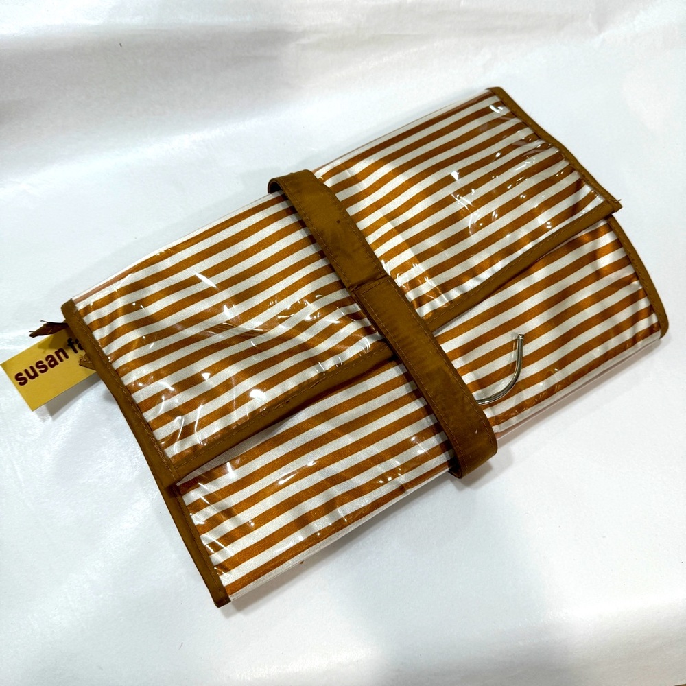 Susan Faris cosmetic bag